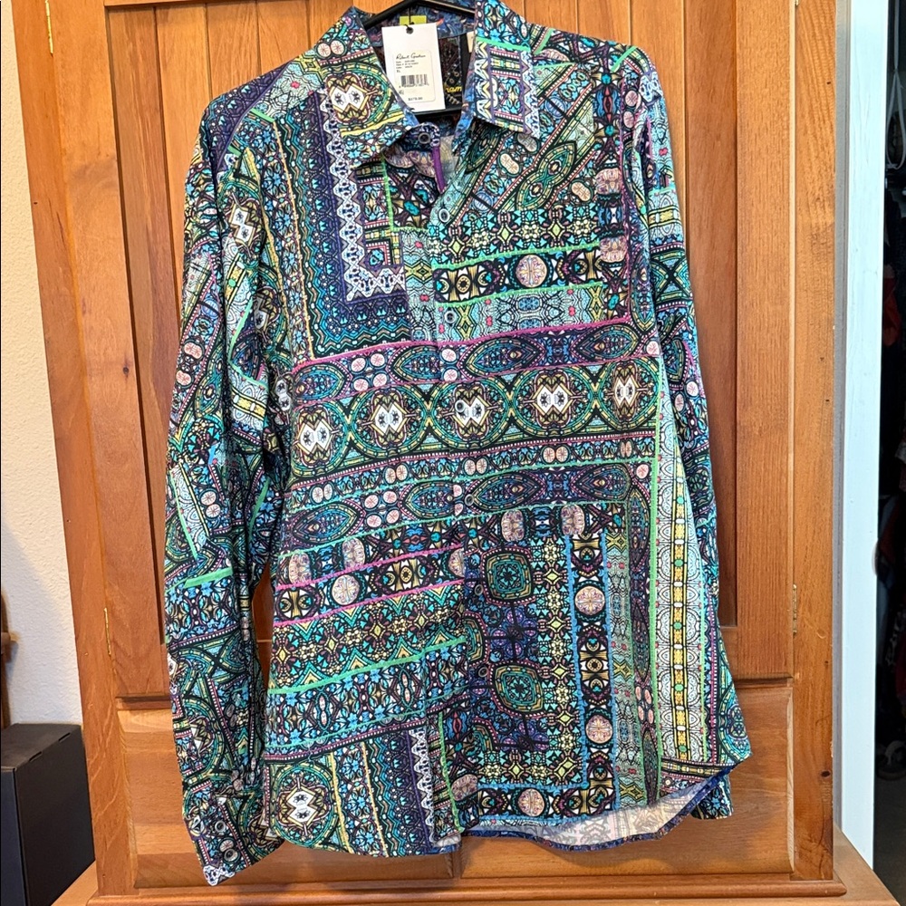 Robert Graham Multicolor Garland Shirt